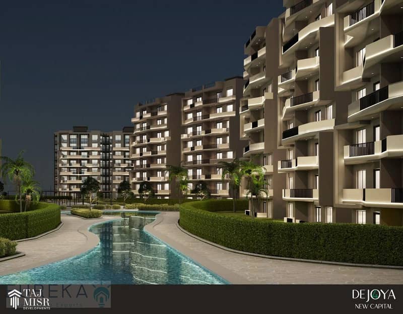 145 sqm apartment for sale in De Joya 4 New Capital by Taj Misr. 5% down payment and installments up to 15 years. – pohled 6