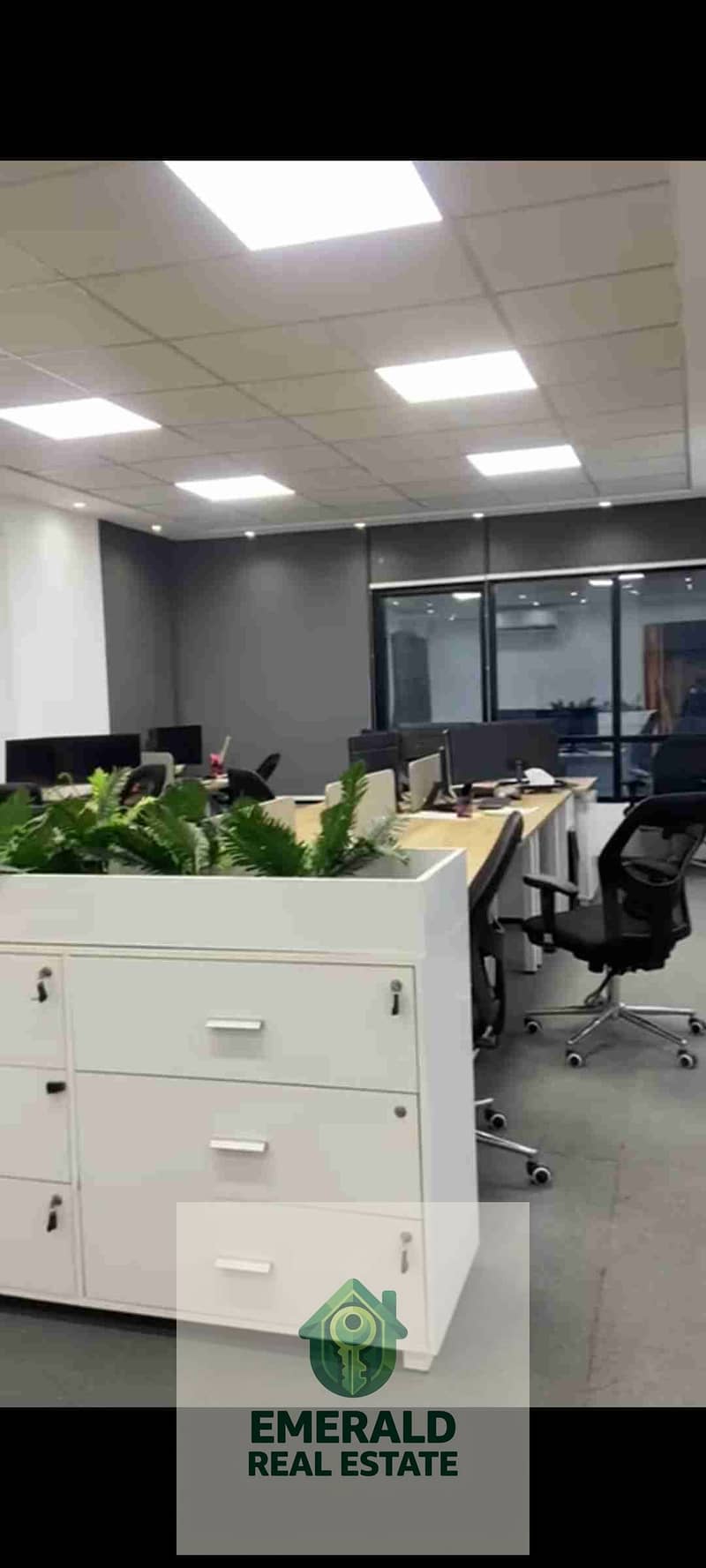 Administrative office for rent for large companies, 650 sqm, air-conditioned, in the finest administrative building next to Carrefour and the ring road directly. - Widok 4