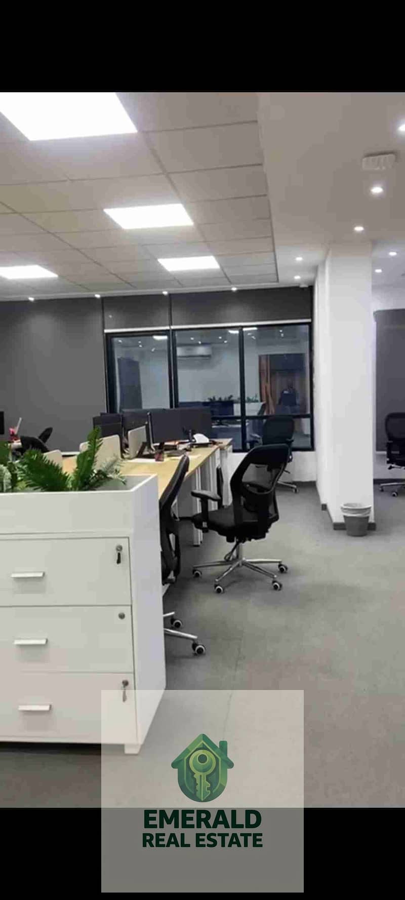 Administrative office for rent for large companies, 650 sqm, air-conditioned, in the finest administrative building next to Carrefour and the ring road directly. - Widok 5