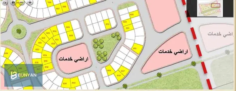 Land for sale in New October City, north of the airport, Beit Al-Watan, phase ten, overlooking a park, area 539.