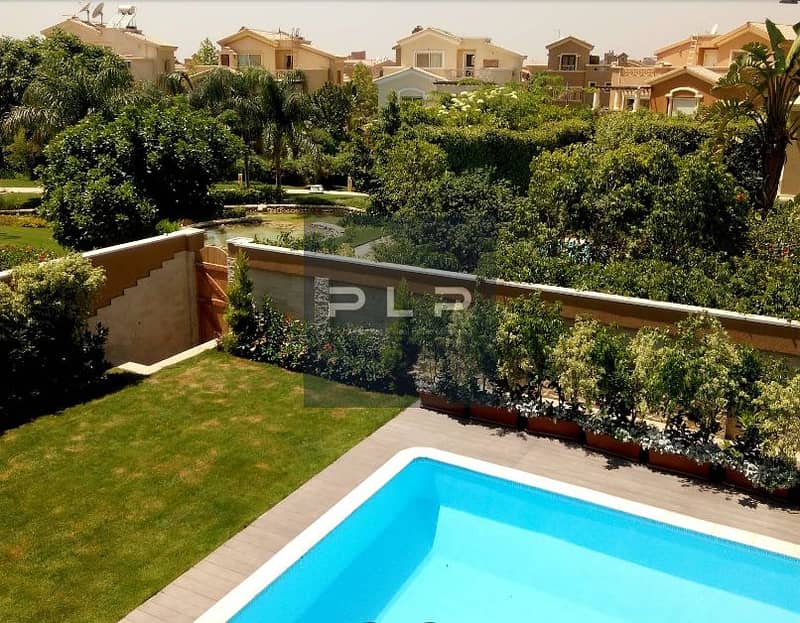 680m Ready with AC'S & Kitchen Villa With Pool in Katameya Hills New Cairo by El-Ahly Sabbour - Ansicht 2