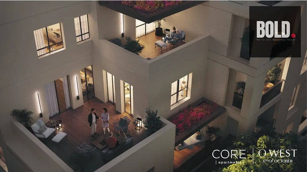 Prime Location Resale Apartment 3 bedrooms in Owest 6 October Lowest Price Early Delivery – pohled 6