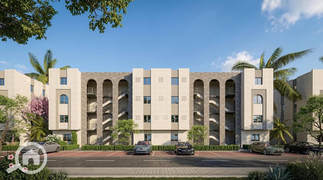 With a discount of 650,000 EGP, own a 50-square-meter studio in the finest beach at Sidi Hanesh next to Ras El Hekma, with installment plans over 8 years. - Ansicht 2