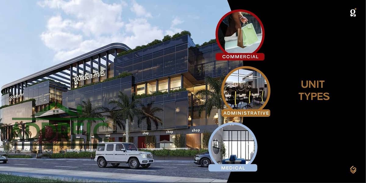 A guaranteed investment in the heart of Fifth Settlement: a fully integrated commercial and administrative project with an area of 46 square meters. – pohled 4