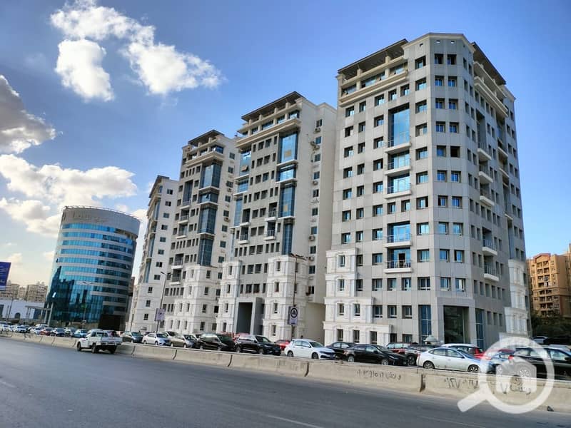 Administrative headquarters 160m ultra super lux finishing for rent in Sama Administrative Towers, Maadi Ring - Ansicht 3