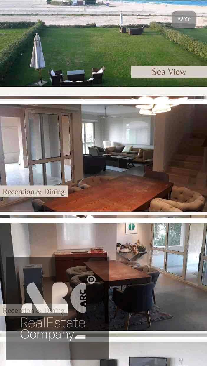 Standalone villa for sale – great deal in Telal North Coast 5 bedrooms, direct north-facing unit with sea view & pool view, in a very prime location. - Widok 4