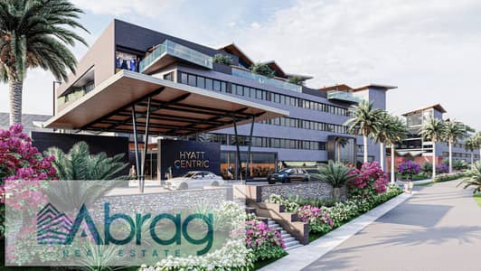 شقة فندقية 1 غرفة نوم للبيع في 6 اكتوبر، الجيزة - Hyatt-Centric-Cairo-West-exterior-rendering-scaled. jpg