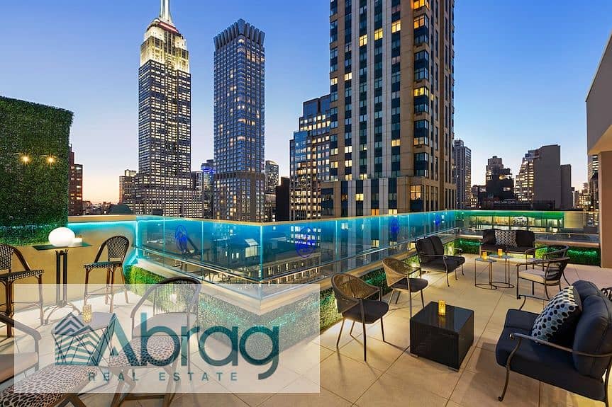 Last apartment with a Pyramids view, offering hotel-style services and air conditioning, in the Eastern Extensions of 6th of October City, next to New - Ansicht 4