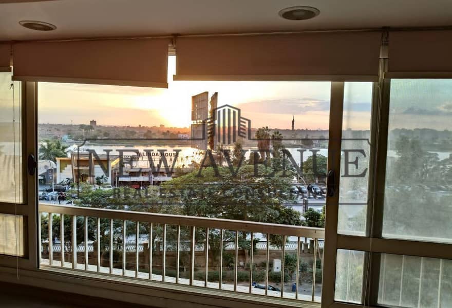 Office For Sale Fully Finished in Maadi Direct Nile View - Widok 3