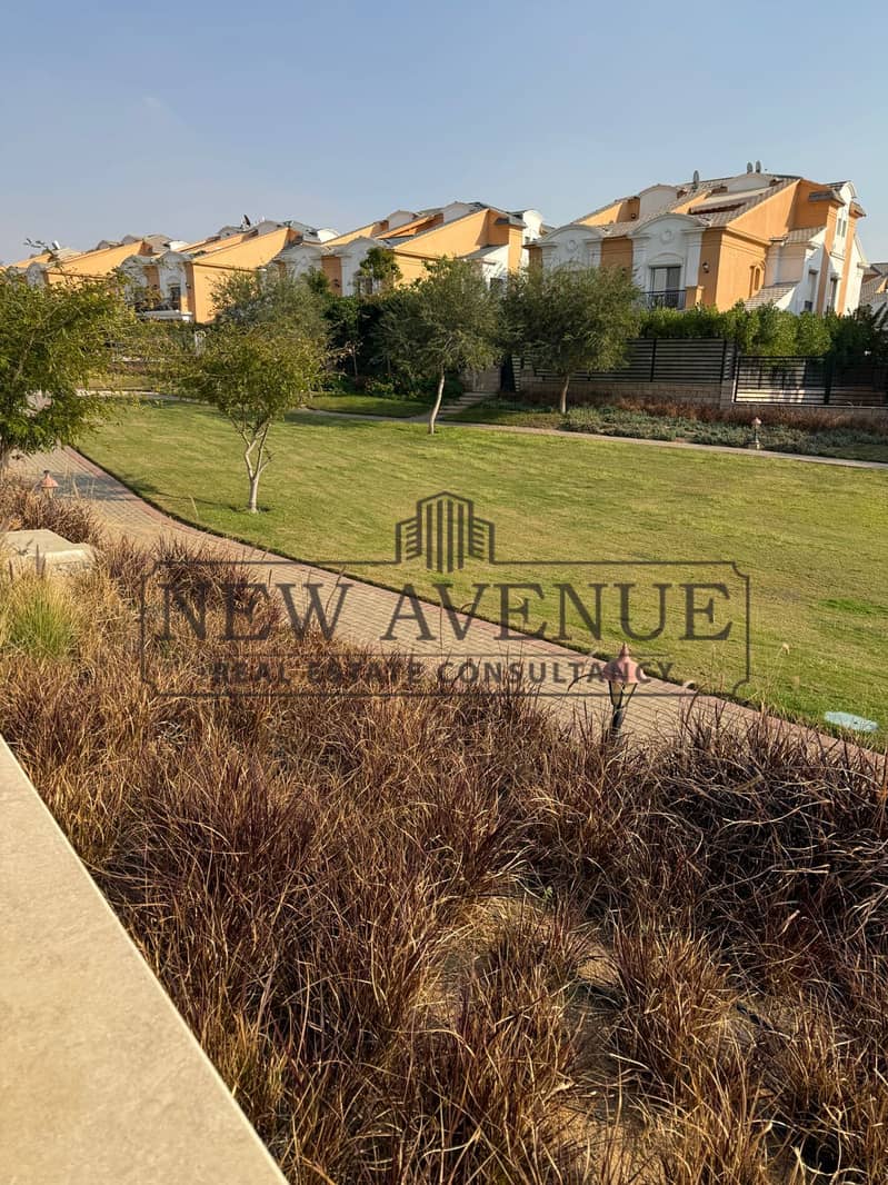Twin house for sale in Layan New Cairo Ahly sabbour Prime location Open view Over looking on water features and green area - Mehr