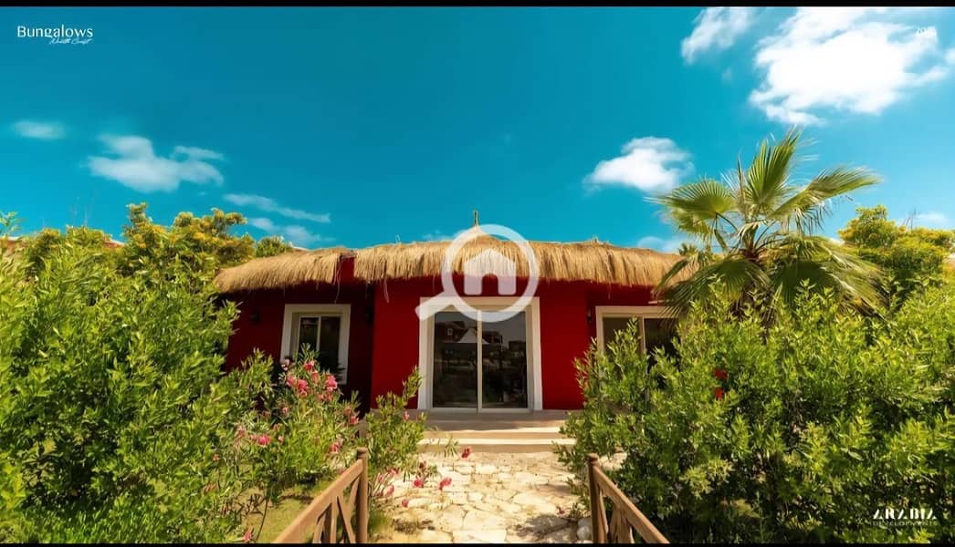 A fully finished chalet with a direct view of the sea in Bungalow next to Marseille Beach Prime Location Kilo 73 North Coast - Ansicht 4