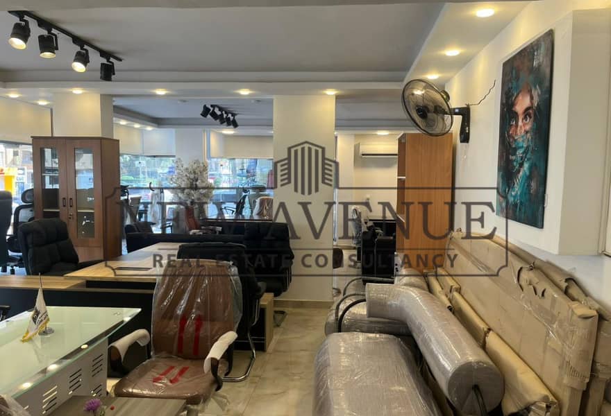 Office 250 Sqm For Rent at El Maadi Lasilki Fully Finished - Widok 4