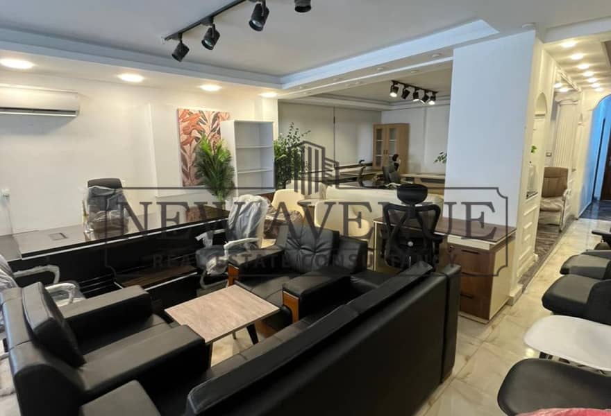 Office 250 Sqm For Rent at El Maadi Lasilki Fully Finished - Widok 6