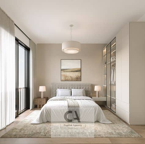Apartment for sale near Hyde Park Central in Saada Boutique Compound fully finished in New Cairo with a 5% down payment and installments - Mehr