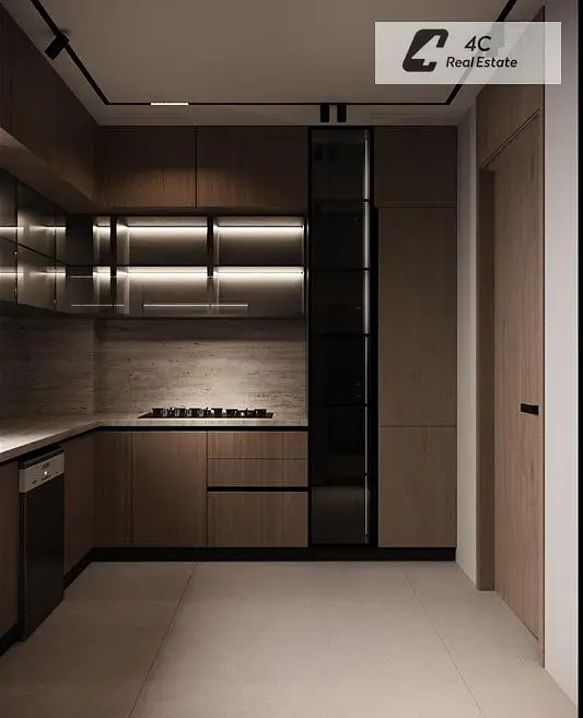 Own a rooftop apartment with a private terrace in West Golf, New Cairo - with a unique layout, 3 bedrooms, down payment and the rest in installments. - Pamja 5