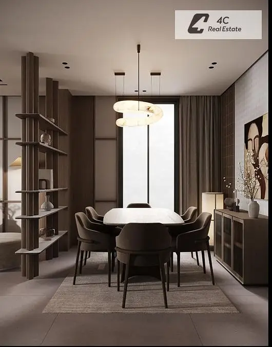 Own a rooftop apartment with a private terrace in West Golf, New Cairo - with a unique layout, 3 bedrooms, down payment and the rest in installments. - Pamja 6
