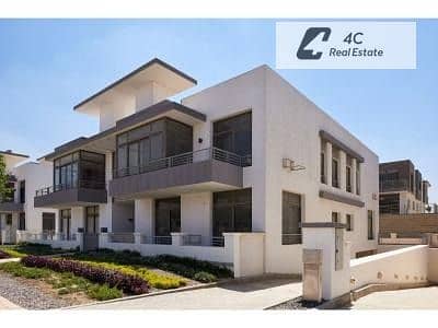 Lower price than in the compound Townhouse Corner Resale 260m Taj City New Cairo Open view landscape Down payment and remaining - Ansicht 5