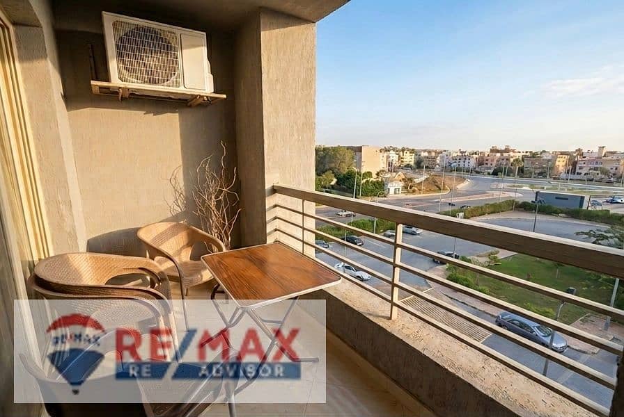 Furnished apartment with hotel-style furniture for rent in Dar Misr Compound - Sheikh Zayed - Widok 2