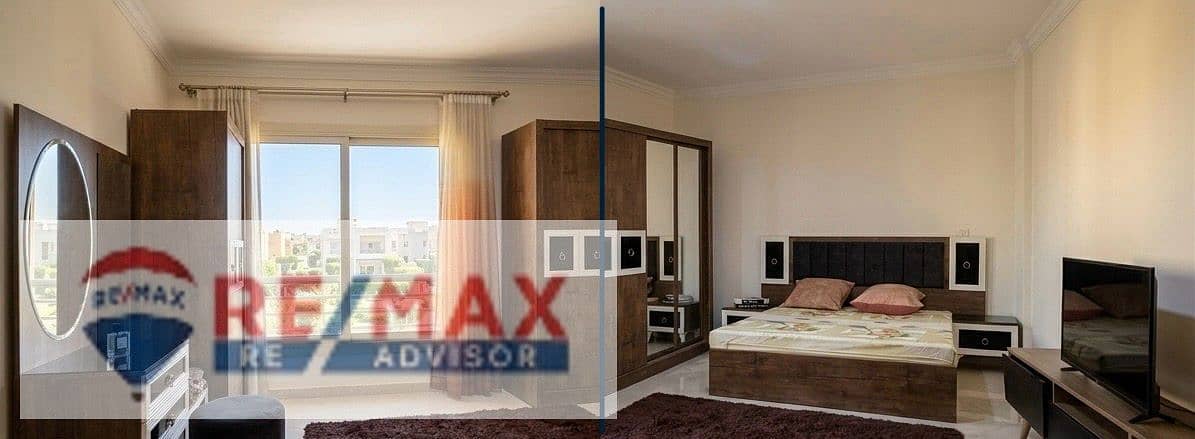 Furnished apartment with hotel-style furniture for rent in Dar Misr Compound - Sheikh Zayed - Widok 6