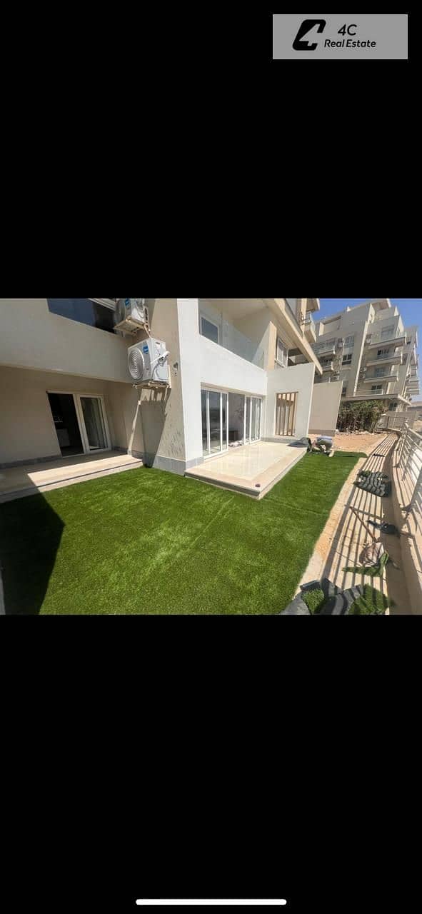 Fully Furnished Park Villa For Rent In Mountain View iCity Club Park With Garden And ACs In New Cairo - Ansicht 3