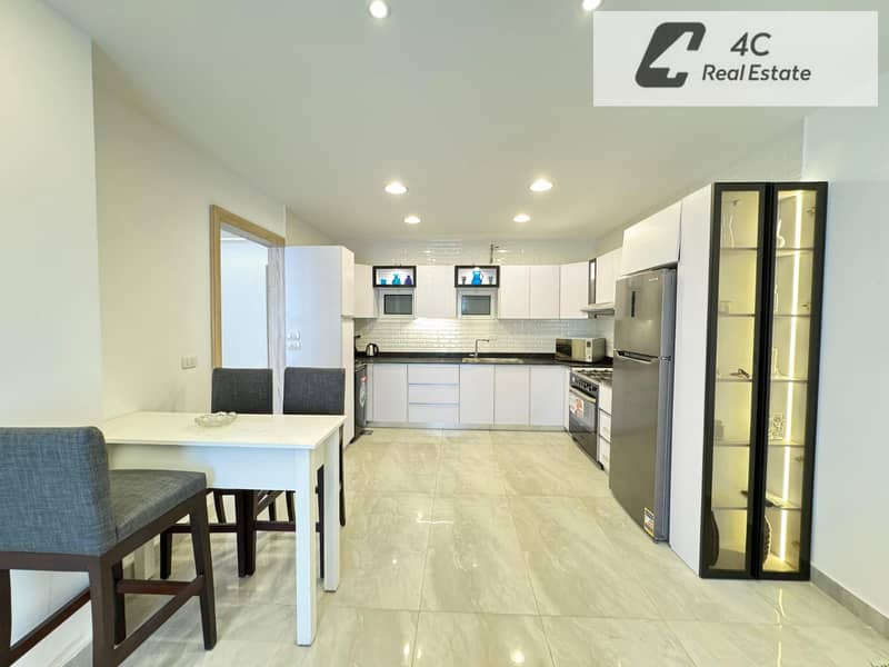 Fully Furnished Park Villa For Rent In Mountain View iCity Club Park With Garden And ACs In New Cairo - Ansicht 5