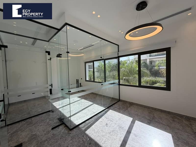 Office For Sale In Lake Town New Cairo Fully Finished Ready To Move By Installments - Ansicht 4