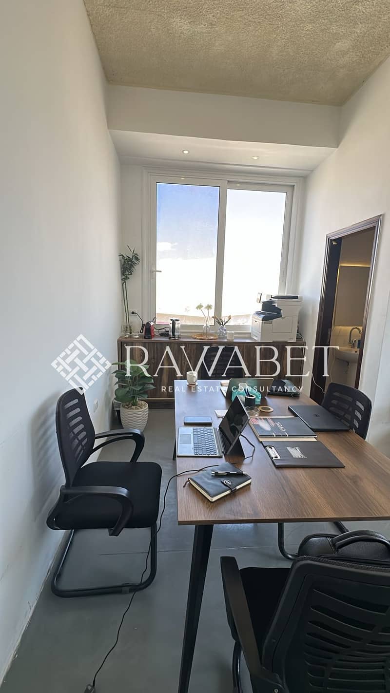 Office for Sale in Karma 4 Mall, 54 sqm – immediate delivery – fully finished with air conditioning – prime location in Sheikh Zayed. - Widok 3
