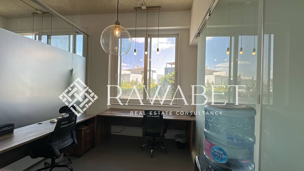 Office for Sale in Karma 4 Mall, 54 sqm – immediate delivery – fully finished with air conditioning – prime location in Sheikh Zayed. - Widok 6