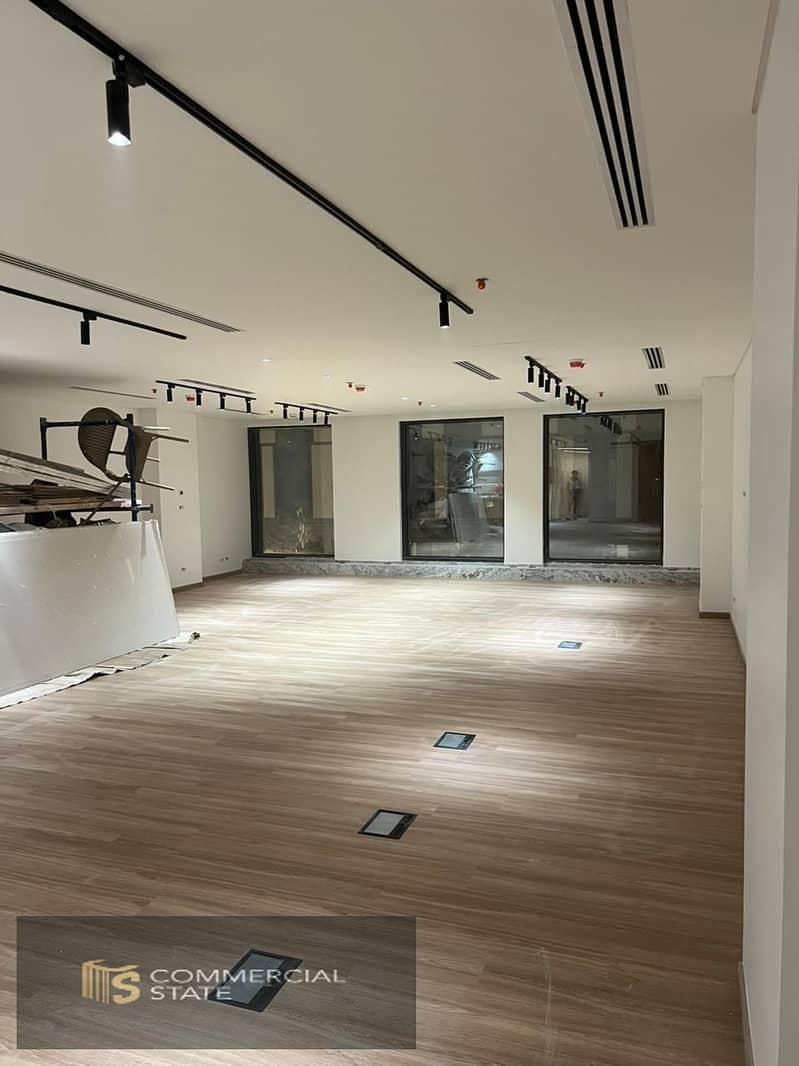 Finished Office at Park St. 154m for Rent -New Cairo - Ansicht 3