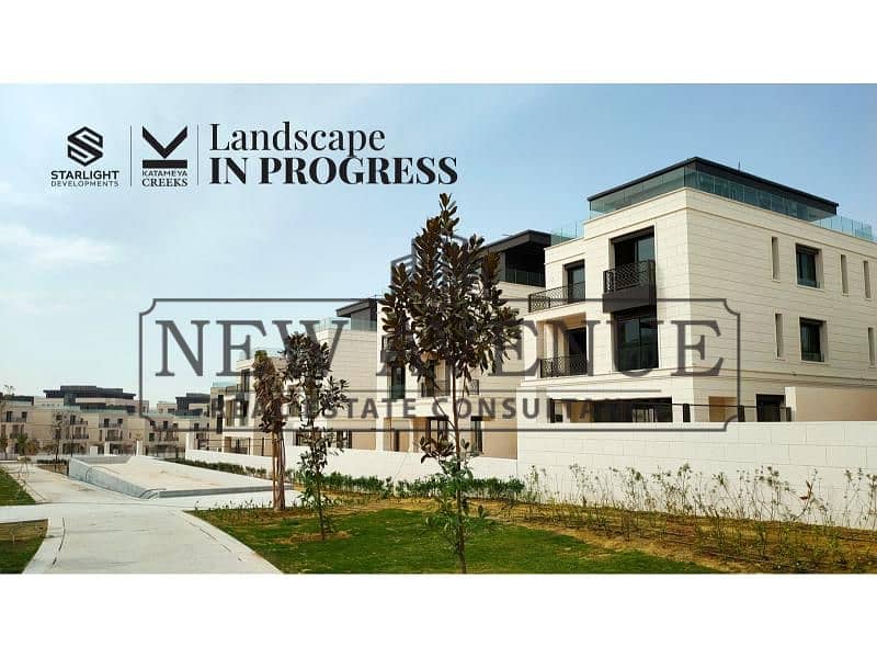 For sale standalone villa 650m Ready to move in Katameya Creeks, 8 bedrooms, 9 bedrooms, garden view - Ansicht 6
