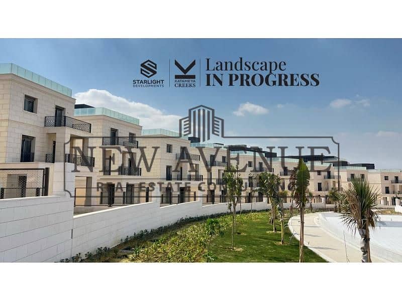For sale standalone villa 650m Ready to move in Katameya Creeks, 8 bedrooms, 9 bedrooms, garden view - Mehr