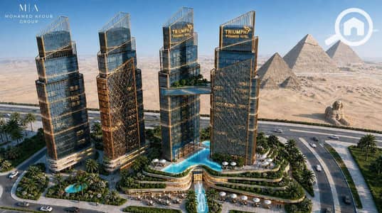 غرفة 1 غرفة نوم للبيع في 6 أكتوبر، الجيزة - M. A TRIUMPH (5). jpg