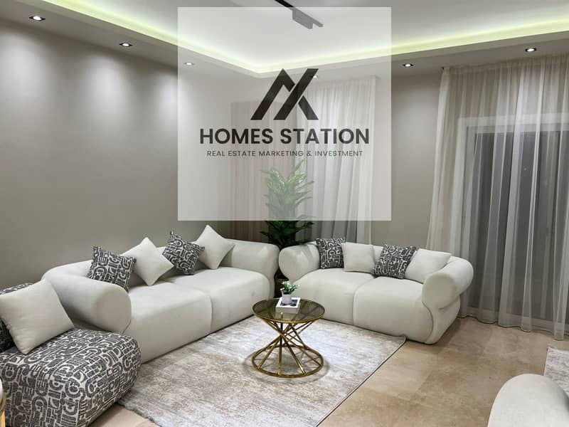 Furnished Twin House for Rent in Hyde Park New Cairo – pohled 2