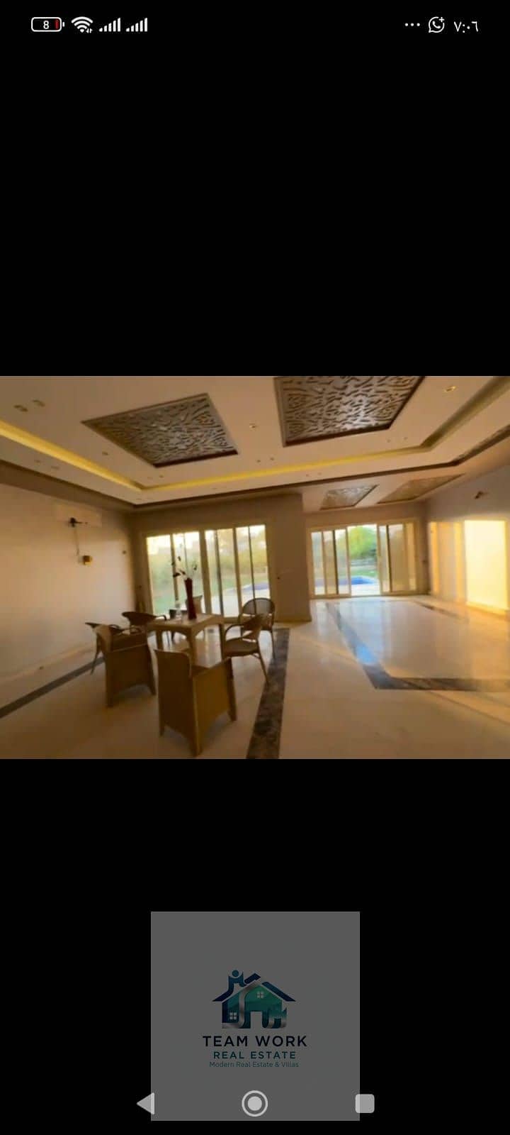 Villa for rent with swimming pool in Grand Heights compound, prime location, super deluxe finish, directly on the Dahshur Link Road. - Widok 6