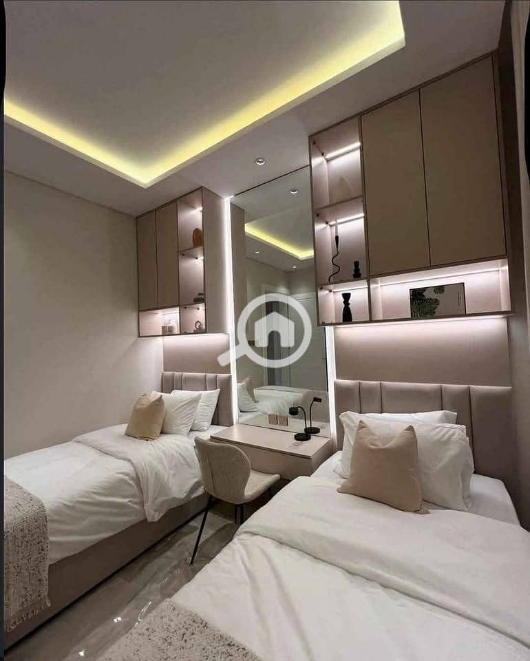 Ready to move fully finished apartment with air conditioning and kitchen Corner unit with discount Landscape view Next to City Centre Almaza - Aanzicht 3