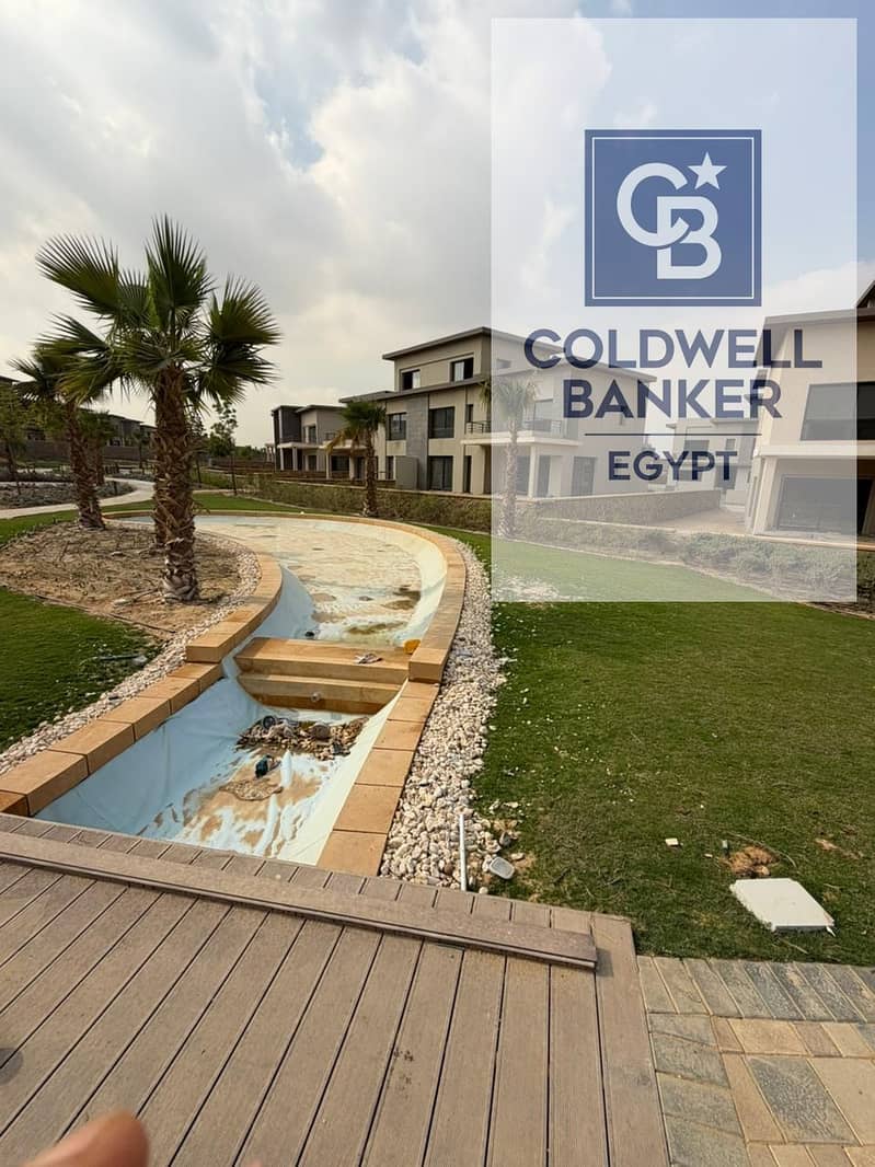 A distinctive 492m²Twin house for sale,ready for immediate occupancy,located within Swan Lake Residence,Scarlet Phase,Fifth Settlement,New Cairo4room - Ansicht 2