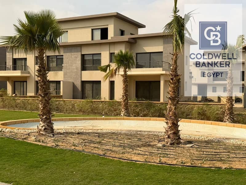 A distinctive 492m²Twin house for sale,ready for immediate occupancy,located within Swan Lake Residence,Scarlet Phase,Fifth Settlement,New Cairo4room - Ansicht 3