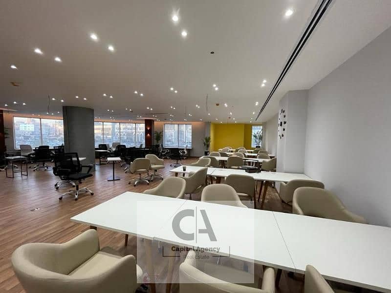 Office space for rent, 494 sq m, fully finished with air conditioning, on South 90th Street, near the banks complex, Fifth Settlement - Ansicht 2