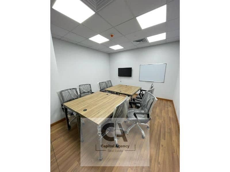 Office space for rent, 494 sq m, fully finished with air conditioning, on South 90th Street, near the banks complex, Fifth Settlement - Ansicht 6