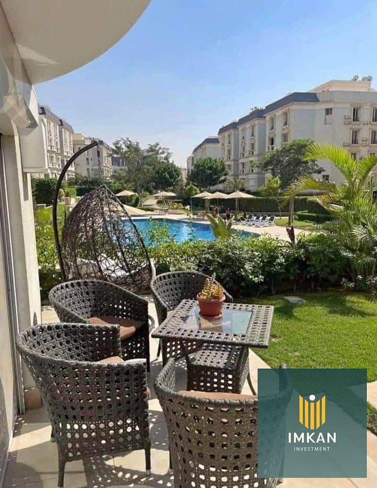 Finished 170m² apartment (immediate occupancy) + 60m² garden for sale in installments over 10 years in Mountain View 1 compound, opposite the Public P - Widok 2