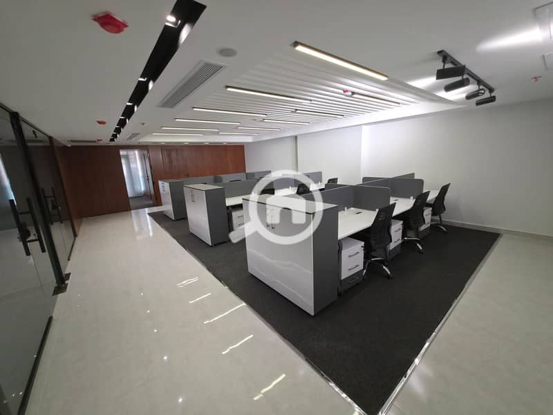 A distinctive 500m administrative headquarters with a panorama and air conditioning for rent in the strongest location in Bavaria Town, Maadi Circular. - Ansicht 4