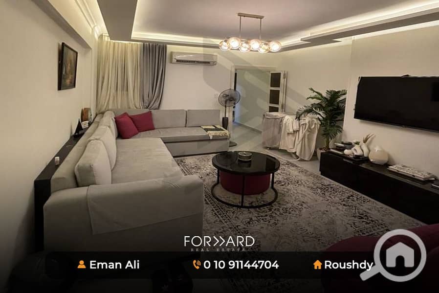 For sale in a very prime location between Stanley and Roushdy - Widok 4