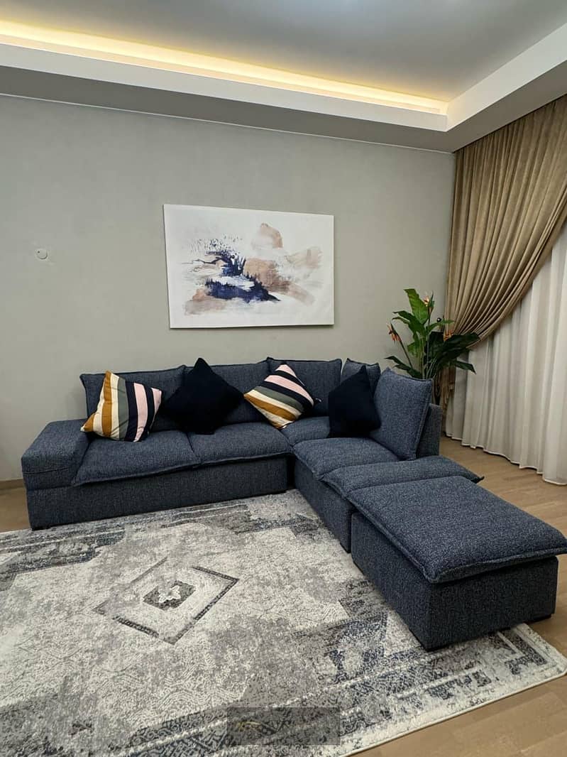 Luxury Serviced Apartment for Rent in Ewan Marakez Towers Next to Mall of Arabia | Prime Location and High-End Finishing - Ansicht 6