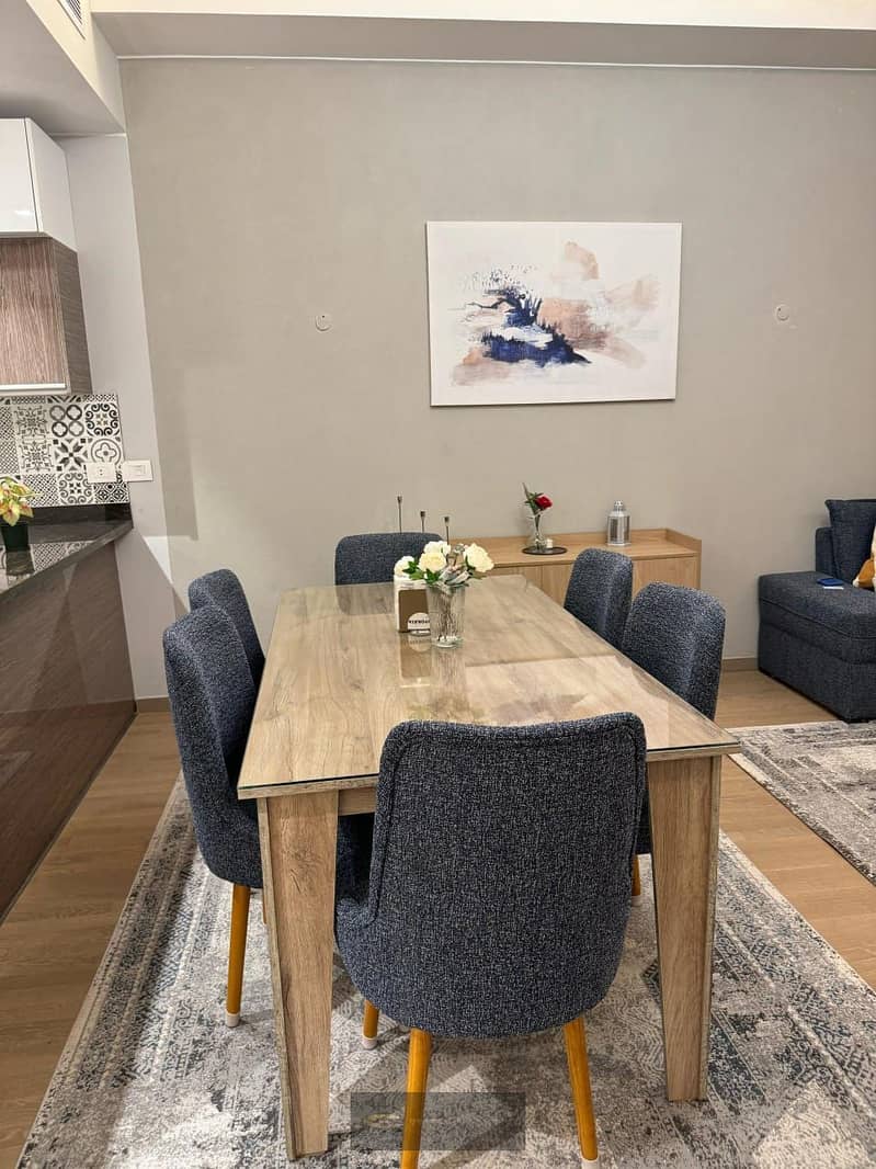 Luxury Serviced Apartment for Rent in Ewan Marakez Towers Next to Mall of Arabia | Prime Location and High-End Finishing - Mehr