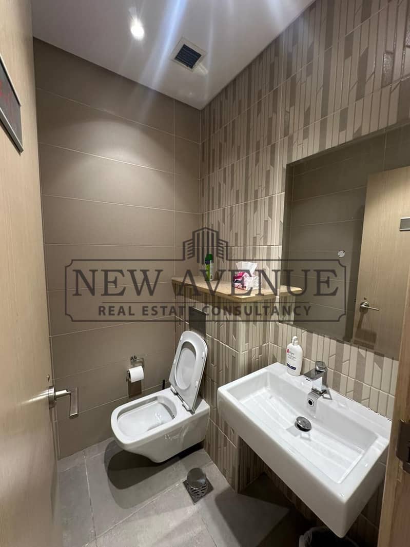 fully finished office for rent at CFC P5 New Cairo prime location - Widok 6