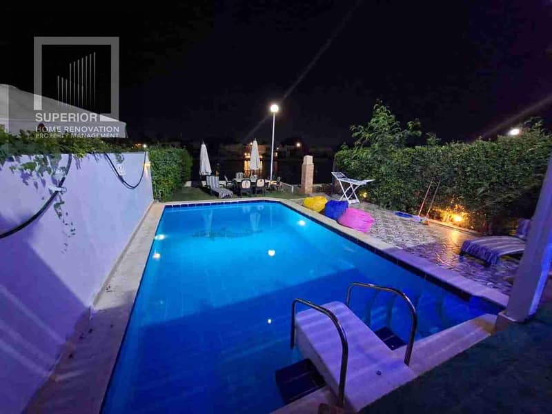 Villa for Rent – Marina 5, North Coast | First Row on the Lake – pohled 3