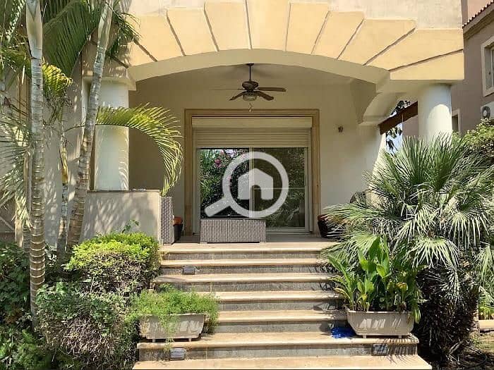 Luxury furnished villa with swimming pool for rent in Katameya Hills Compound - Mehr