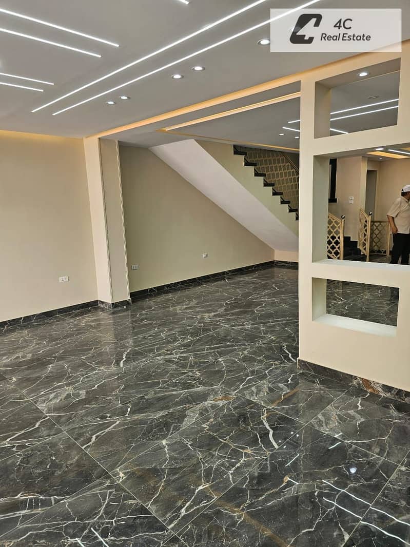 For rent: iVilla Garden, fully finished with air conditioning, 4 bedrooms - Mountain View iCity, ready to move in, lowest monthly rent in the compound – pohled 4