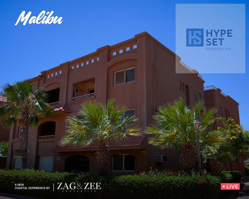 fully finished chalet 2 bedrooms ready to move for sale in malibu directly in Zaafarana Road with 20% down payment and installments up to 7 year - Widok 4