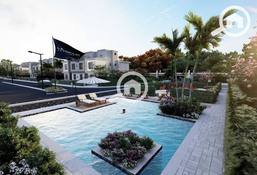Own a twin villa in the heart of Sheikh Zayed, in a prime location on a main street, ensuring easy access to key roads and services in minutes. - Więcej